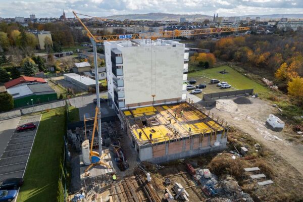 budowa budynku mieszkalnego wielorodzinnego