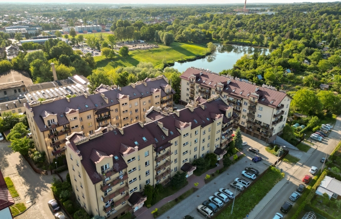budynki przy ulicy Dwernickiego w Tarnowie