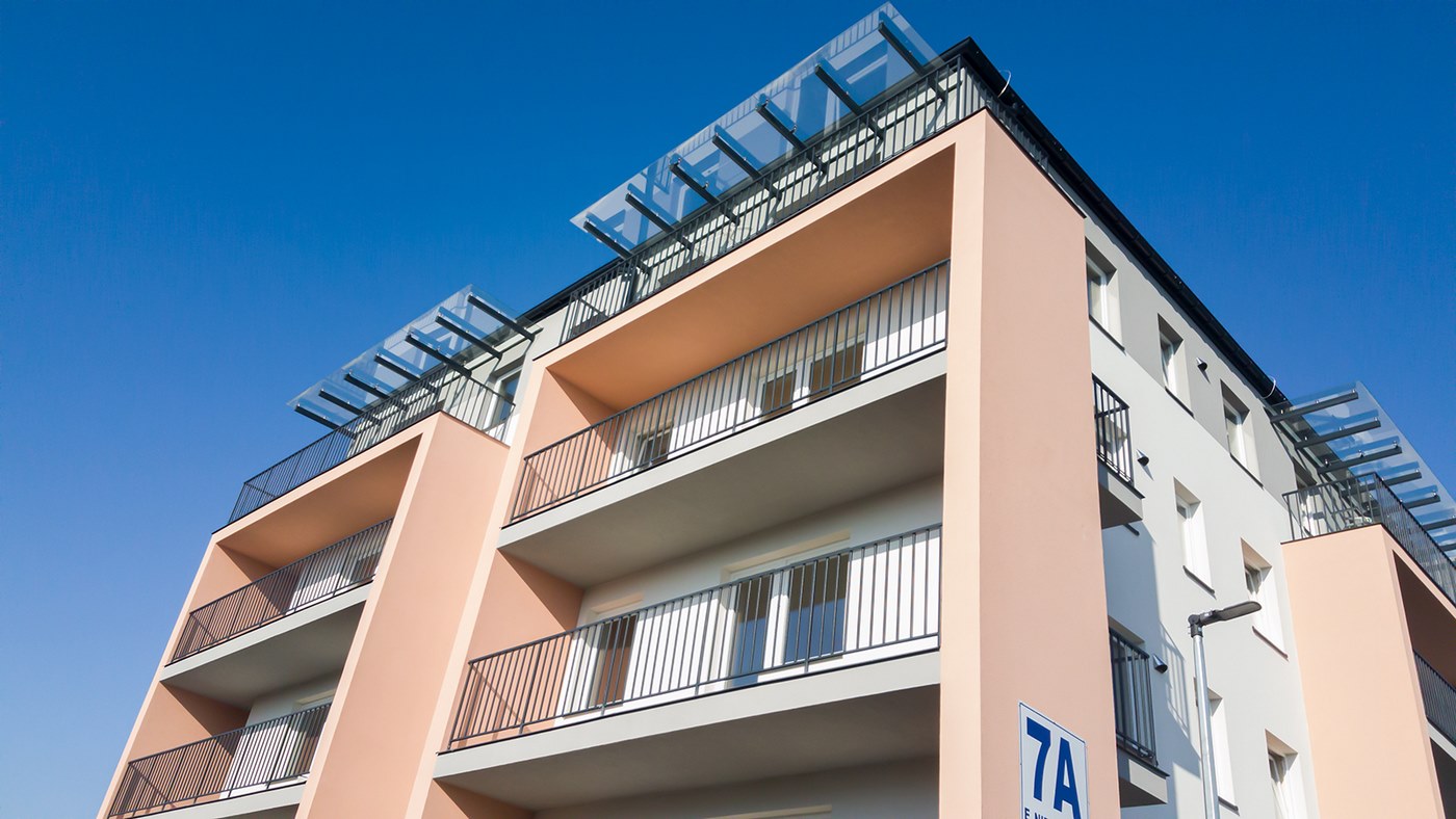 Balkony wraz z zadaszeniami