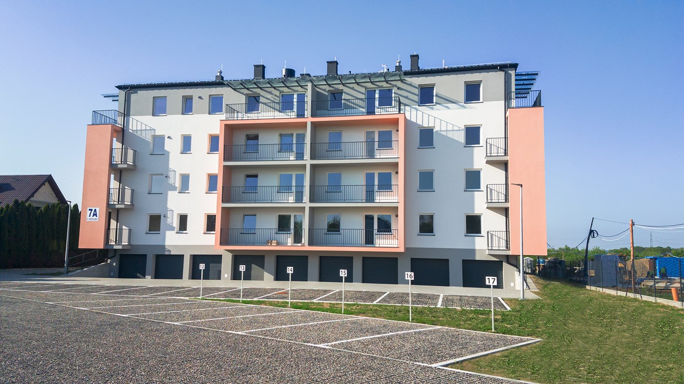 Budynek mieszkalny przy ulicy Niedojadły 7A w Tarnowie z parkingiem zewnętrznym