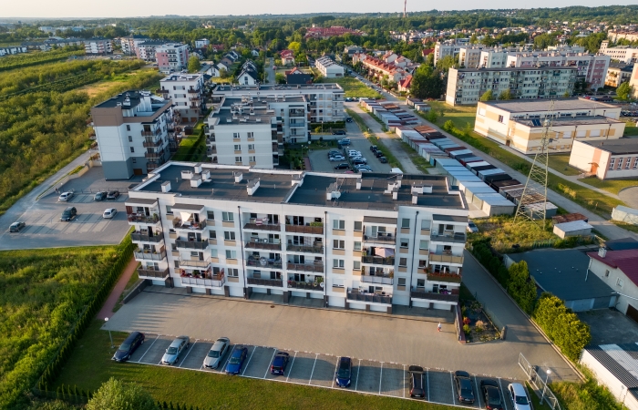 budynek przy ulicy Wieniawskiego 12B